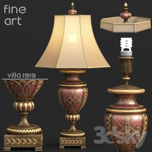 Lamp Villa in 1919 from the Fine Art